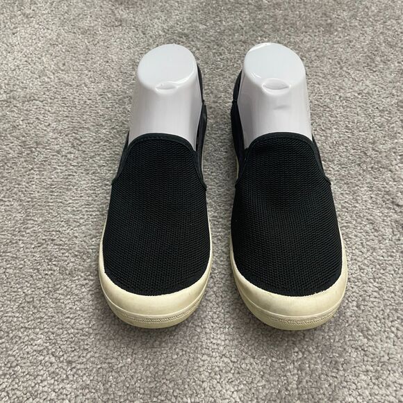 Aeropostale Slip On Sneakers Shoes Womens 8.5 Black Round Toe Casual Comfort - Picture 1 of 13